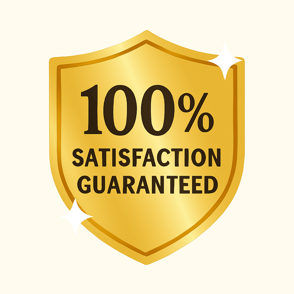 100% Satisfaction Guarantee - Certificati Garanzia Luxury Relax